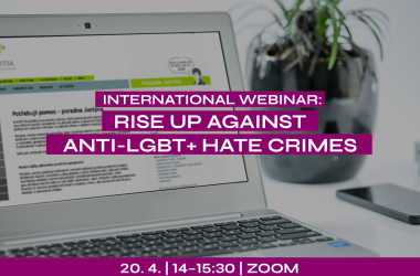Join our webinar to stand against anti-LGBT+ hate crimes and violence